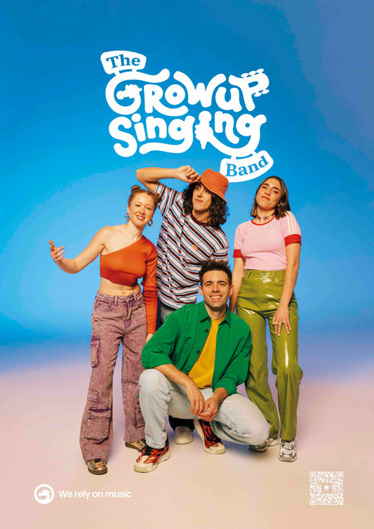 POSTER THE GROW UP SINGING BAND